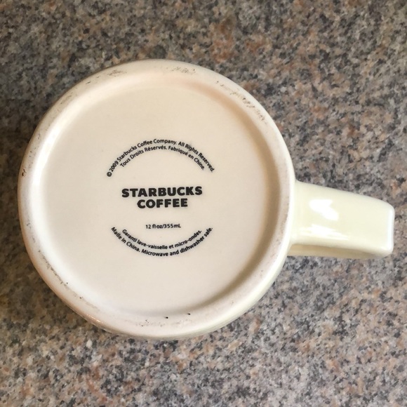 Starbucks Daily Cup 2009 12 ounce Tan Brown Coffee Mug - Picture 4 of 4